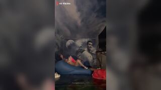 الواد خلص امتحان ثانوي وخد صاحبته من المدرسة علي البيت ينيكوا بعض